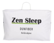 Dubbeltäcke helårs 200x200 cm - Allergivänligt täcke med mjukt fiberdun - Fibertäcke från Zen Sleep