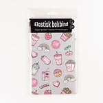 Bokbind tekstil Stickers