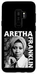 Coque pour Galaxy S9+ Photo portrait d'Aretha Franklin par David Gahr