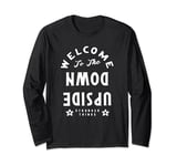 Stranger Things 4 Welcome Upside Down Text Long Sleeve T-Shirt