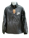 NIKE Sportswear NSW MENS  Lightweight Packable Active Rain Jacket Smock Black M