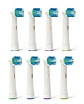 Electronic Toothbrush Heads Compatible with OralB Braun Replacement BrushHead UK