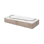 Housse de rangement dessous de lit Rivoli taupe