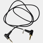 Hunter Audio cable ( 3,5mm-3,5mm), audiokabel, Svart