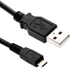 1m Micro-USB Data Cable Charger Lead Blackberry HTC Samsung Nokia Sony Android