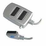 Vivanco 2-vägs AV Scart Switchbox