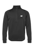 Nb Heat Grid Half Zip Sport Sweat-shirts & Hoodies Sweat-shirts Black New Balance