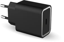 Force Power Chargeur Universel USB C Power Delivery pour la Maison - 25 W - Noir