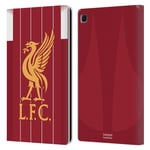 Head Case Designs Officially Licensed Liverpool Football Club Home 2019/20 Kit Leather Book Wallet Case Cover Compatible With Samsung Galaxy Tab S6 Lite