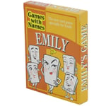 Birthday gift idea for her EMILY. Her very own personalized birthday card game