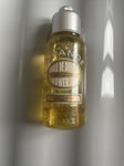 L'Occitane Amande ALMOND Shower Oil Body Wash/Cleanser 75ml TRAVEL SIZE