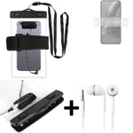 waterproof bag for Motorola Edge 30 Neo + earphones protective Beach Bag Case co