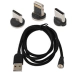 3-in-1 Phone Charger Magnetic Data Cable for Apple/Samsung/Micro USB