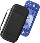 (Noir) 1pc Nintendo Switch Lite Case, Étui Rigide Pour La Console Nintendo Switch Lite, Comprend 8 Cartes De Jeu, Joy&con Et Autres Accessoires.