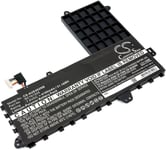 Kompatibelt med Asus VivoBook E402YA-GA077T, 7.6V, 4100 mAh