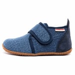 Giesswein Strauss Slim Fit Hi Top Slippers 527 Jeans UK Size 8.5 Child (EUR 26)