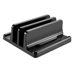 Noir à double slot - Support Vertical réglable pour ordinateur portable, pour MacBook Air M1, Mac Book Pro, L