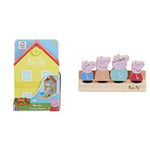 Peppa Pig WOODEN FAMILY HOME, Sustainable FSC Certified Wooden Toy & WOODEN FAMILY FIGURES, Sustainable FSC Certified Wooden Toy