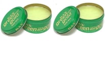 2 x Dax Green and Gold Hair Wax