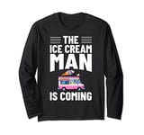Ice Cream Truck Driver Ice Cream Van Man Long Sleeve T-Shirt
