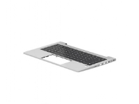 HP - Erstatningstastatur for bærbar PC - bakbelysning - Tyrkisk - med toppdeksel - for EliteBook 650 G9 Notebook