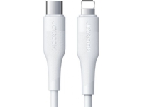 Joyroom kabel USB typ C - Lightning Power Delivery-kabel 20W 2.4A 0.25m vit (S-02524M3 Vit)