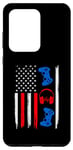 Coque pour Galaxy S20 Ultra Manette de joueur drapeau américain 4 juillet Patriot garçons enfants hommes