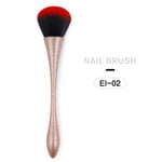 1 Pc Nail Brush Cleaning Dust Blush 02