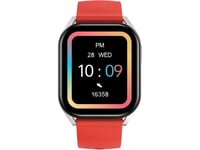 Canyon Sw-58, Chatter , Smart Watch, Bt With Canyon Life App, Bt Calling, Ip67, Ai Assistant, 123 Sport Mode, Red