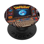 Gamer Gifts The Defender Dad Arcade rétro des années 80 Super Dad PopSockets PopGrip Interchangeable
