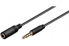 hbb Förlängningskabel för headset 3.5 mm med 3 års garanti