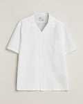 Colorful Standard Cotton/Linen Short Sleeve Shirt Optical White