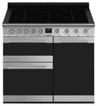 Smeg SY103-I 100cm Double Oven Electric Range Cooker S/Steel Stainless Steel