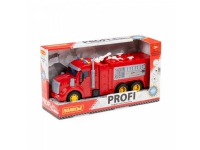 Polesie 86518 'Profi' brandbil med körning, ljus, ljud i låda