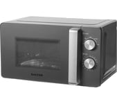 SALTER Cosmos EK5652 Solo Microwave - Grey, Silver/Grey