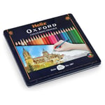 Helix | Oxford Colouring Pencils |  24 in Tin | Colouring and Sketching Pencils