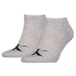 Calvin Klein Strumpor 2P Sneaker Monogram Socks Grå Strl 39/42 Herr