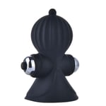 Nipple Enhancing Vibrating Sucker Cup (Black)