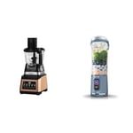 Ninja 3-in-1 Food Processor & Blender, Coffee & Spice Grinder, 5 Auto Programs; Blend, Max, Chop & Blast Portable Blender, 530ml, Leakproof Lid & Sip Spout, Powerful Cordless Mini Blender