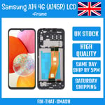 Samsung Galaxy A14 4G SM-A145R A145F LCD Screen Display Touch Digitizer + Frame