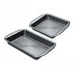 Circulon Momentum Roasting Tray Set Non Stick Oven Safe Baking Trays - Pack of 2