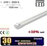 Nvox Lysrör 150Cm 22W T8 3000K G13 Varm Transparent Dubbelsidig