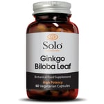Solo Nutrition Gingko Biloba Leaf - 60 Vegicaps