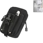 For Oppo Reno10 Pro Belt bag big outdoor protection Holster case sleeve bag