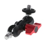 Skofäste Adapter Magisk Arm för LCD-skärm DV Videoljus DSLR-kamera