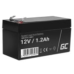 Green Cell AGM17 UPS-batteri Forseglet blysyre (VRLA) 12 V 1,2 Ah