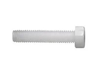 Toolcraft 830271, Skruv, Plast, M6, Vit, 20 Mm, 10 Styck