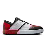 Jordan Nu Retro 1 G: Black-White-University Red-Blue Tin 41 (US 8)