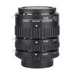 Meike Black Focusing Macro Extension Lens Tube 12mm+20mm+36mm for Nikon F DSLR