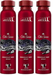 X3 Old Spice Men's Deodorant Body Spray Panther 250ml 48H Fresh Long Lasting